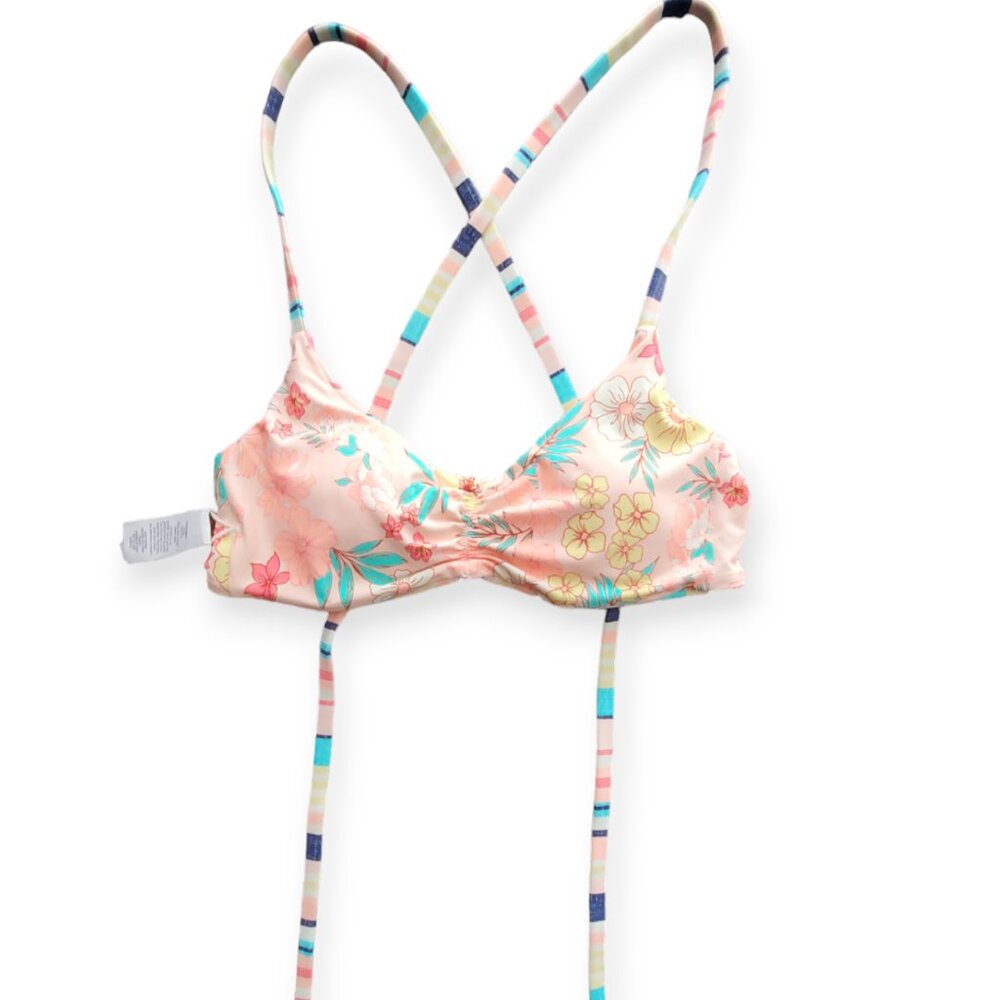 Celebrity Pink Zoe Ruched Reversible Swim Top